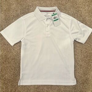 Tommy Hilfiger White Polo Shirt Classic Short Sleeve